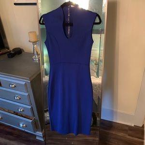 Form fitting midi dress